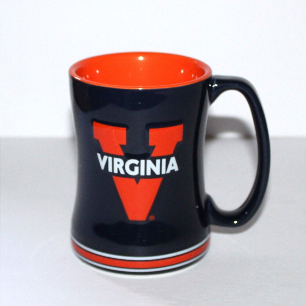 Virginia Cavaliers coffee tea Mug Collegiate NCAA Boelter blue college sports